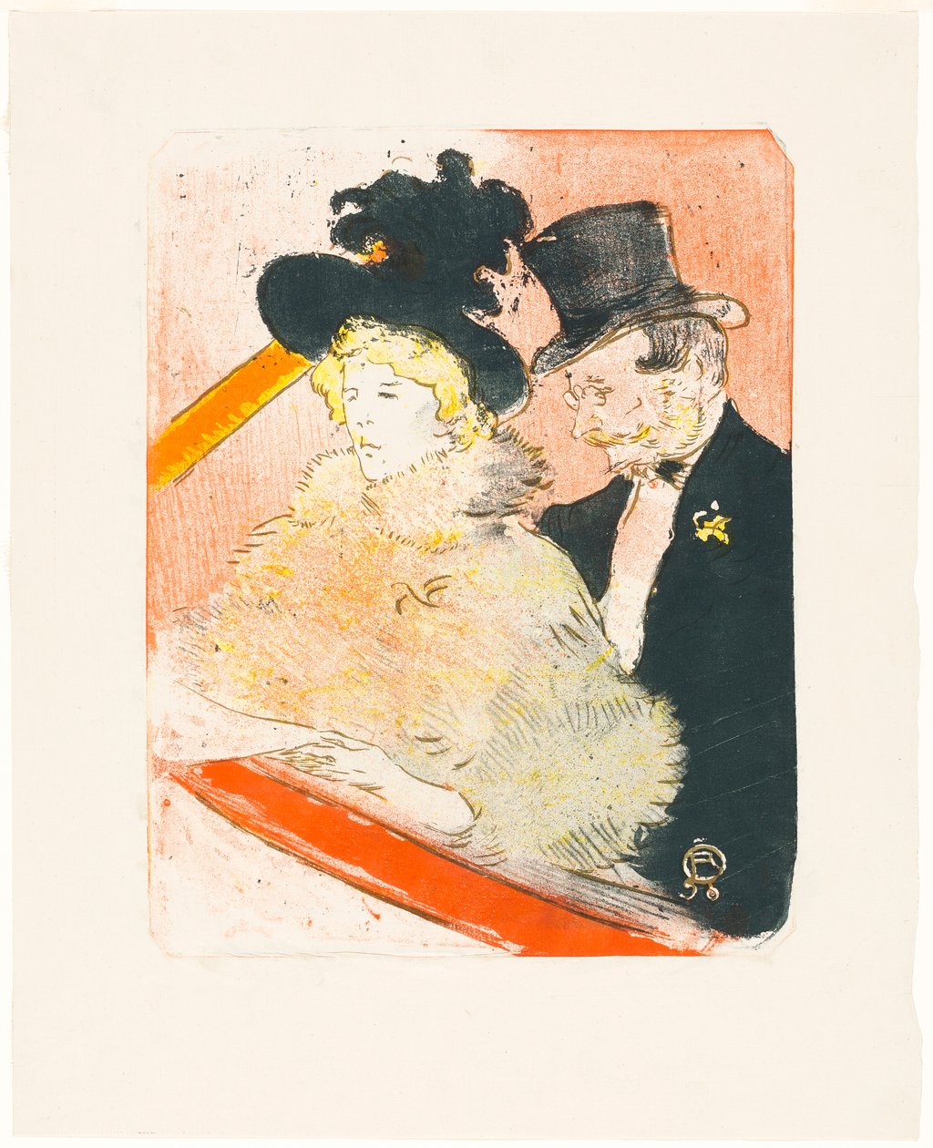 Ved koncerten af Henri de Toulouse-Lautrec
