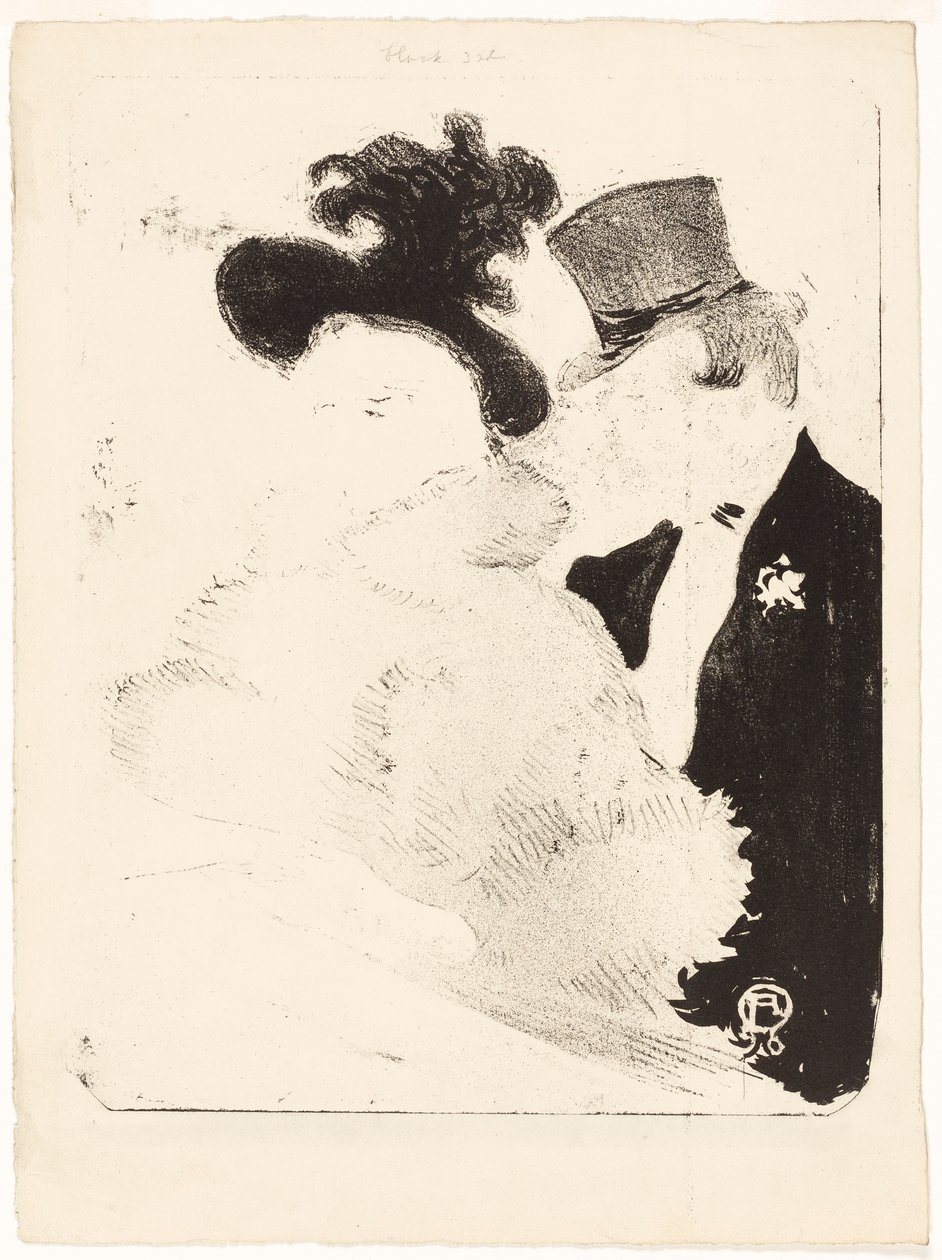 På koncerten af Henri de Toulouse-Lautrec
