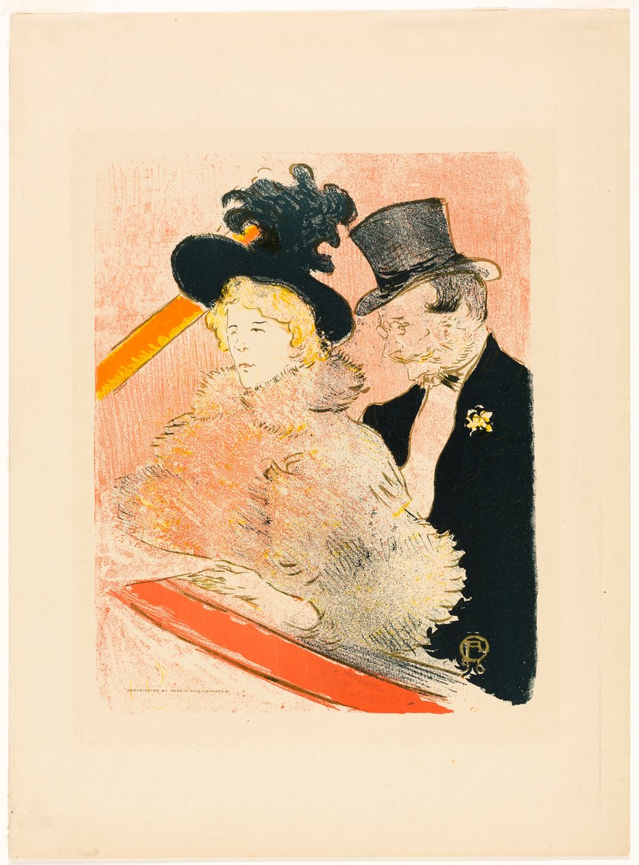 Ved koncerten af Henri de Toulouse-Lautrec
