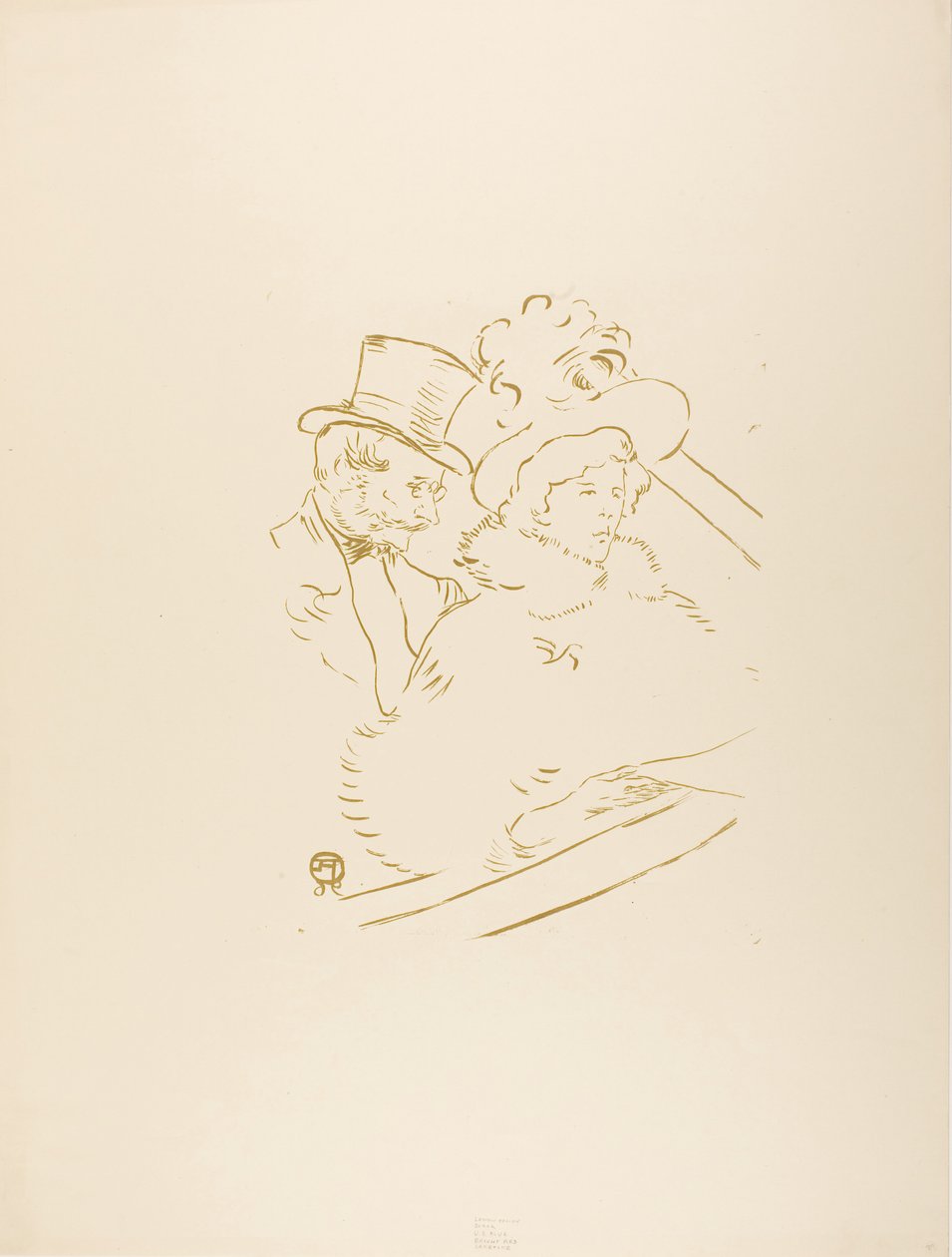 Ved koncerten af Henri de Toulouse-Lautrec