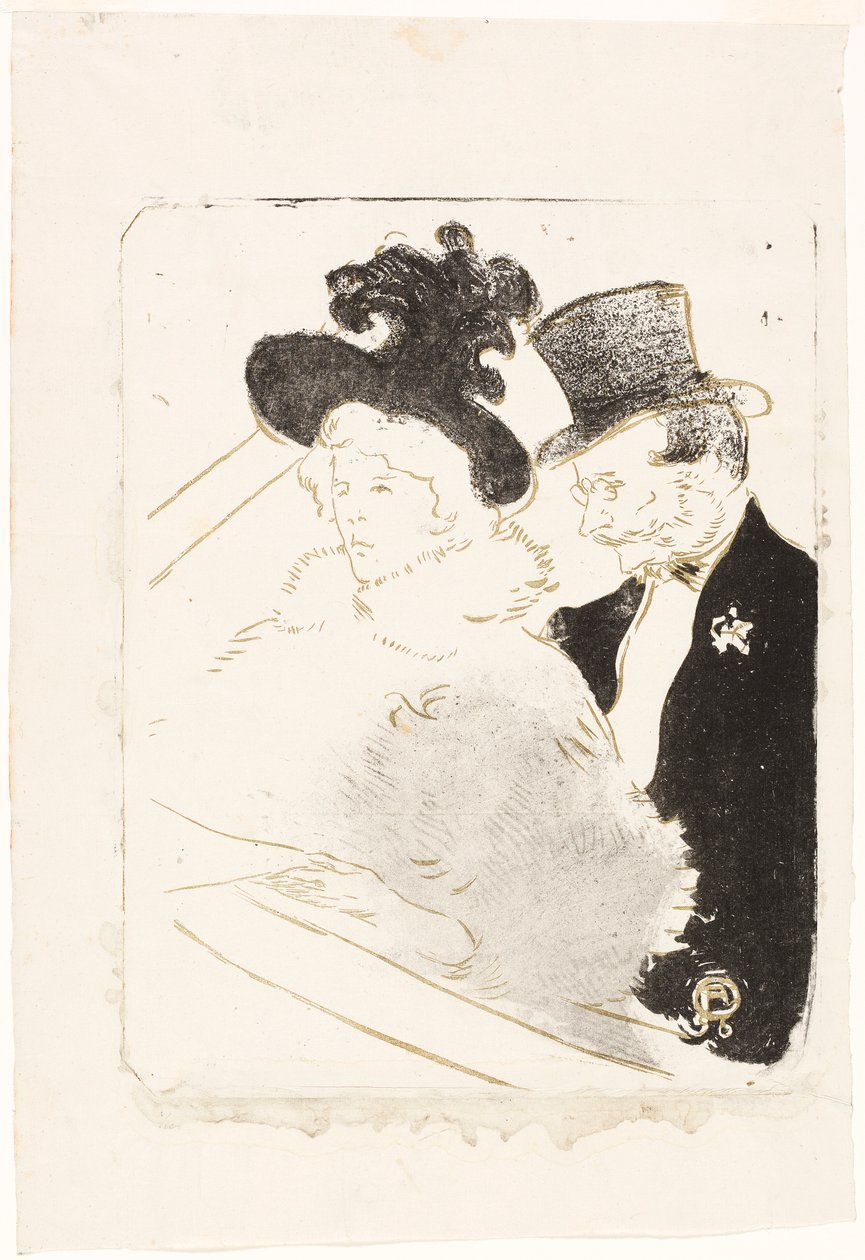 Ved koncerten af Henri de Toulouse-Lautrec