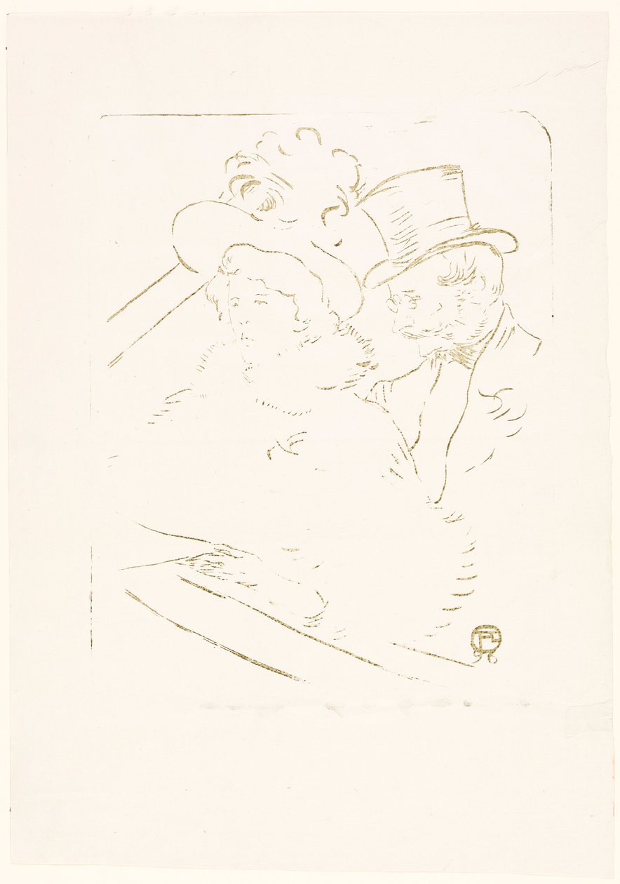 Ved koncerten af Henri de Toulouse-Lautrec