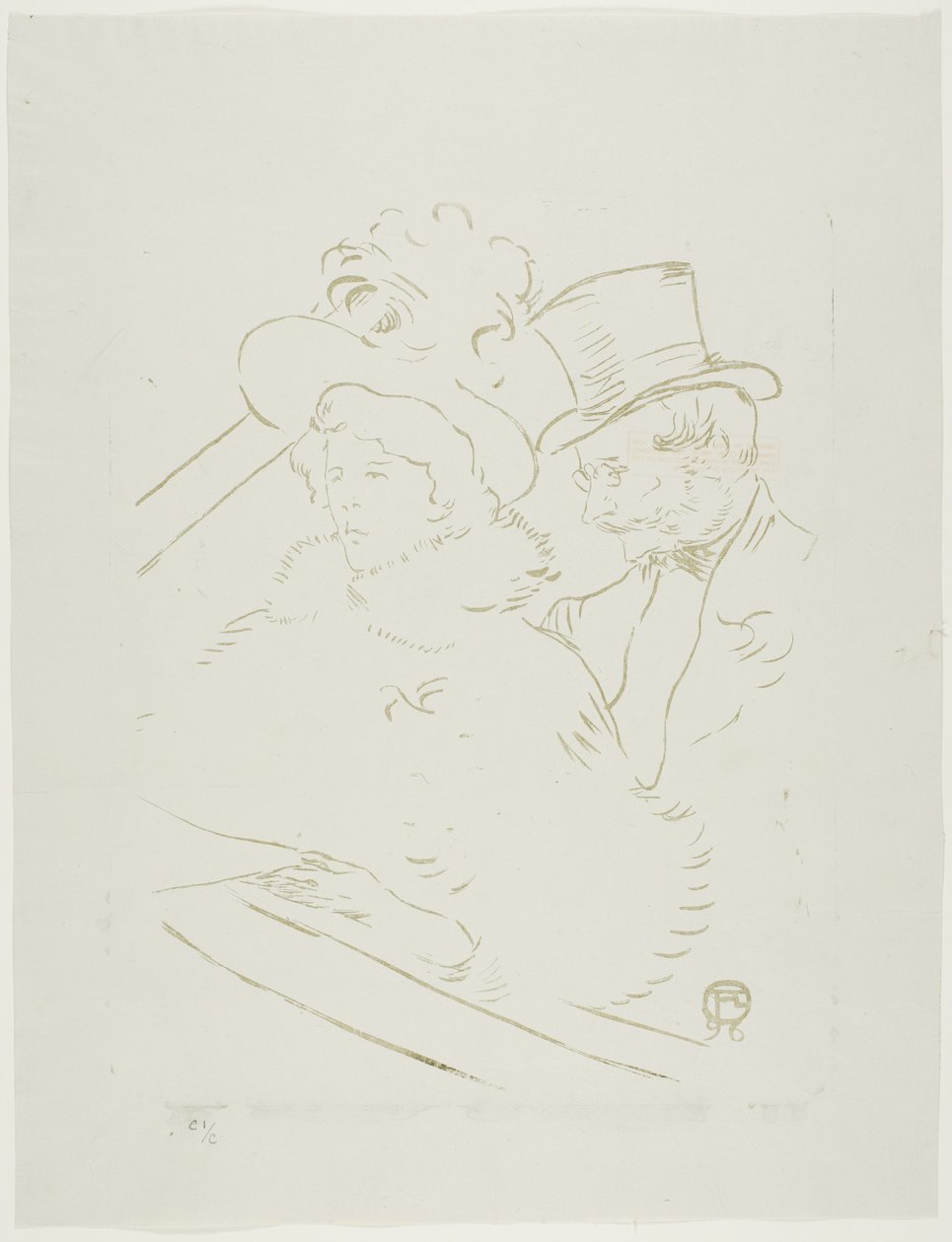 Ved koncerten af Henri de Toulouse-Lautrec
