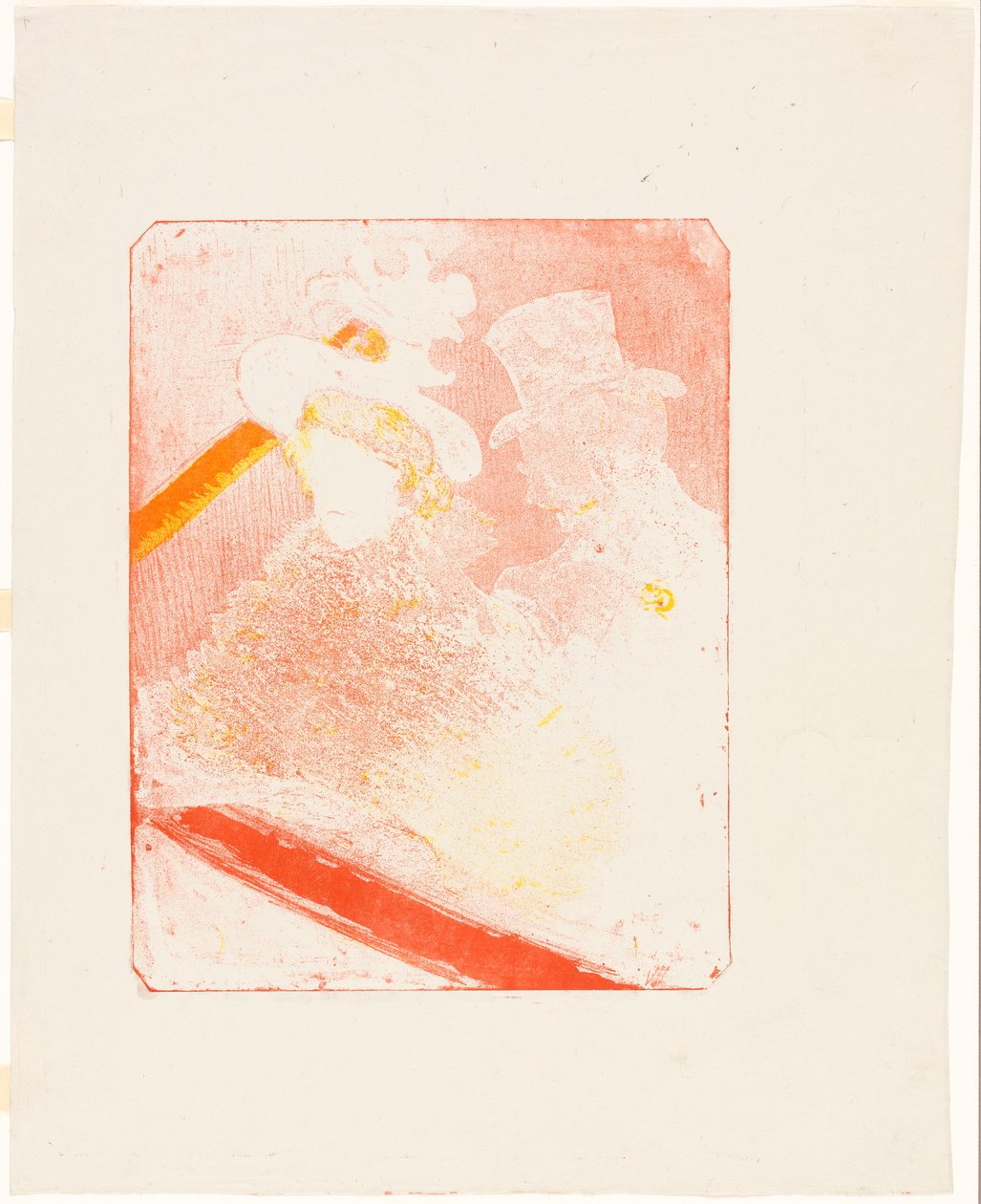Ved koncerten af Henri de Toulouse-Lautrec