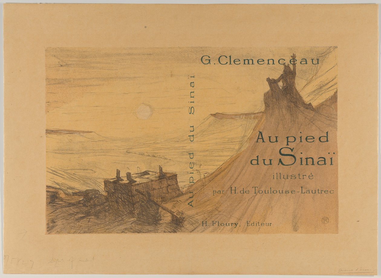 Am Fuße des Sinai af Henri de Toulouse-Lautrec