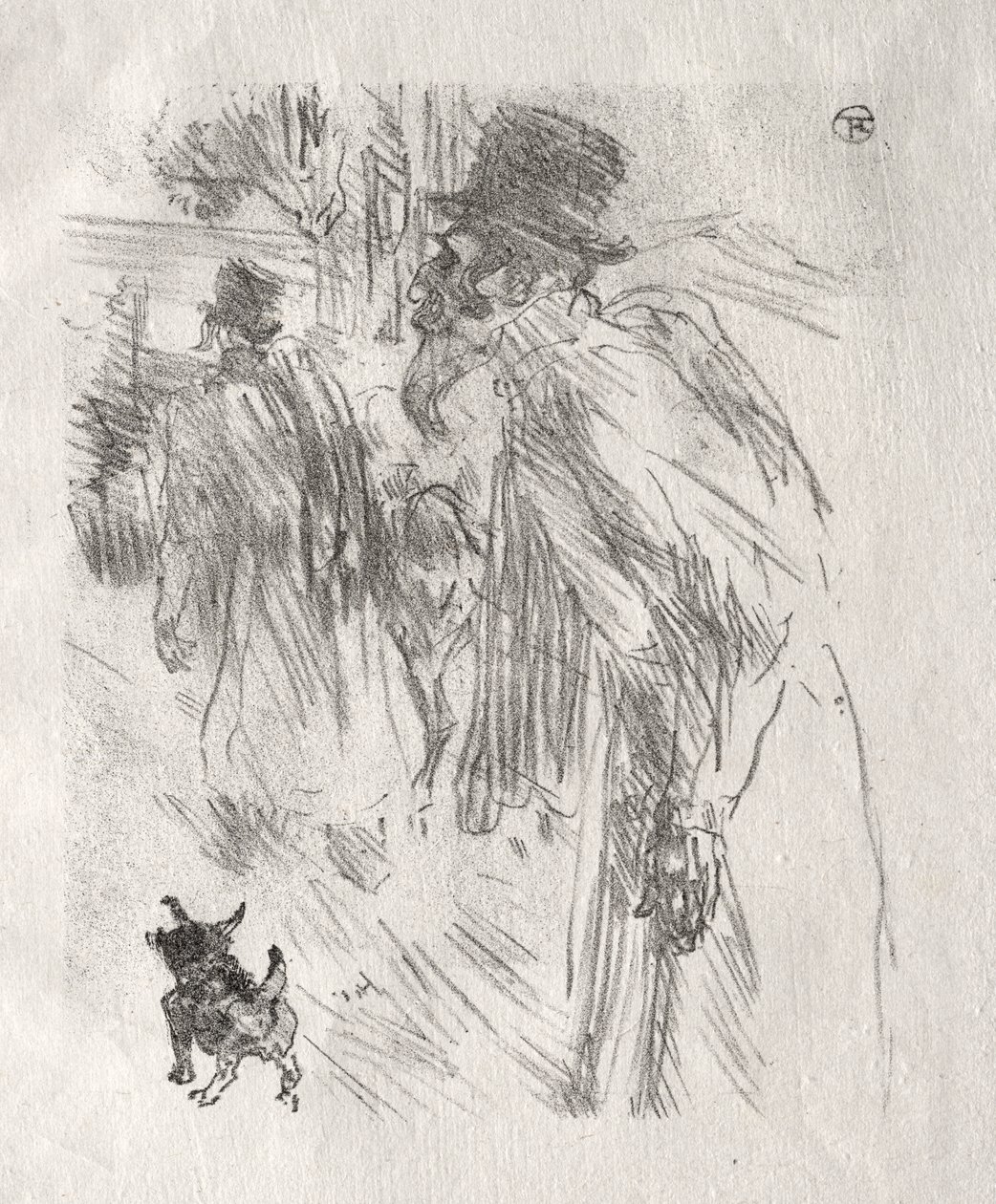 Ved foden af ​​Sinai: De polske jøder, Carlsbad af Henri de Toulouse-Lautrec