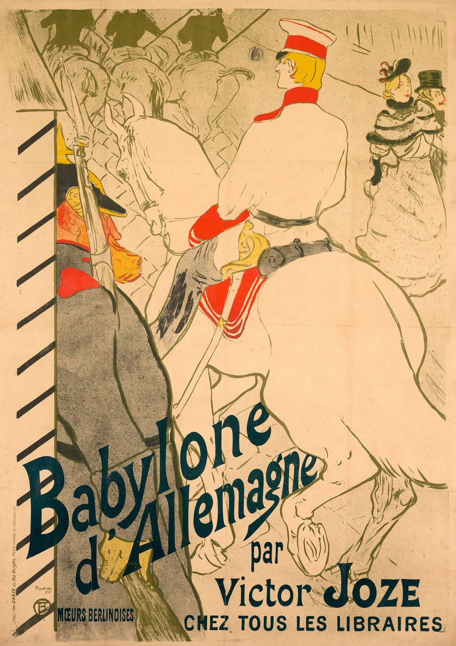 Babylon i Tyskland af Henri de Toulouse-Lautrec