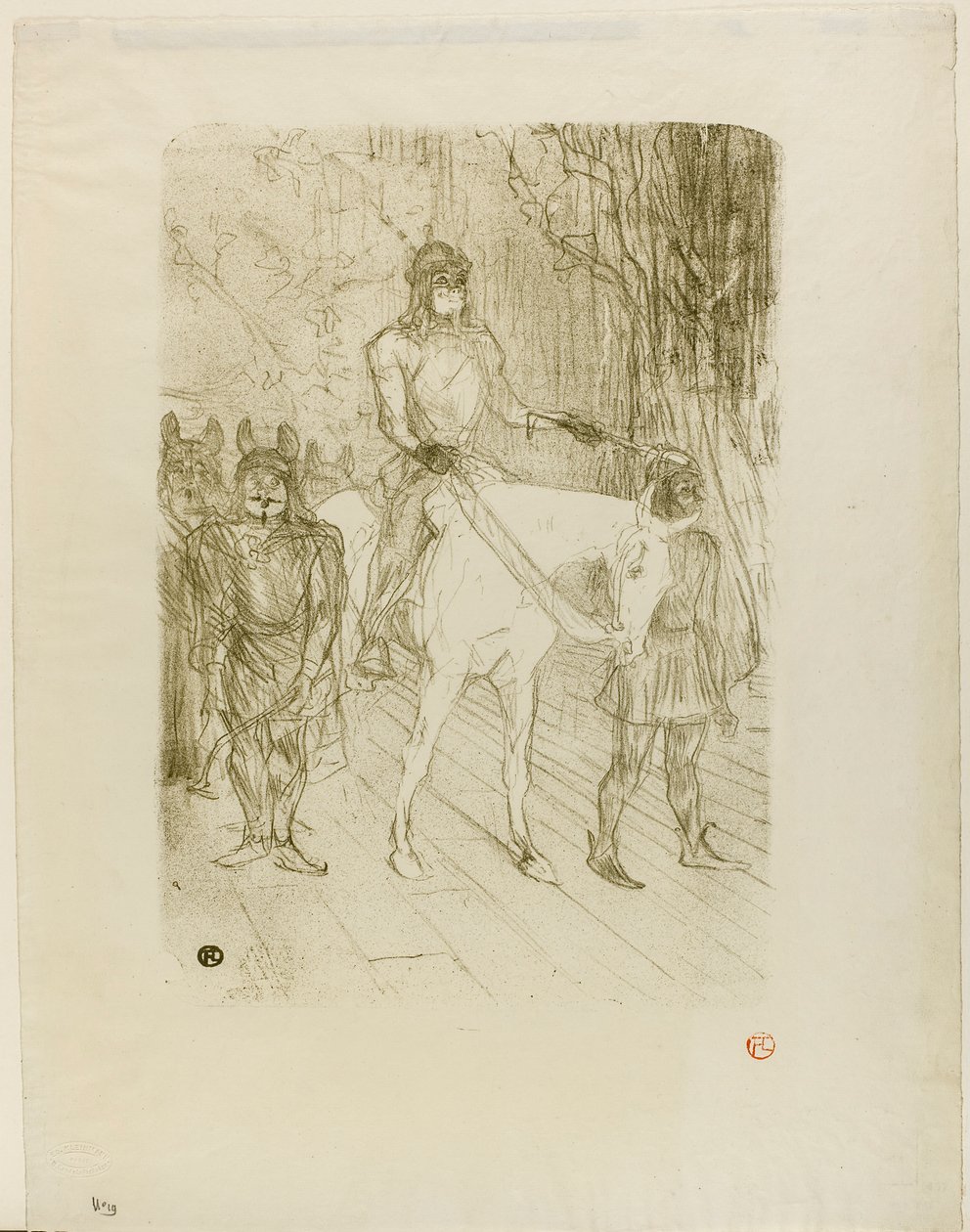 Brasseurs entré i Chilpéric af Henri de Toulouse-Lautrec