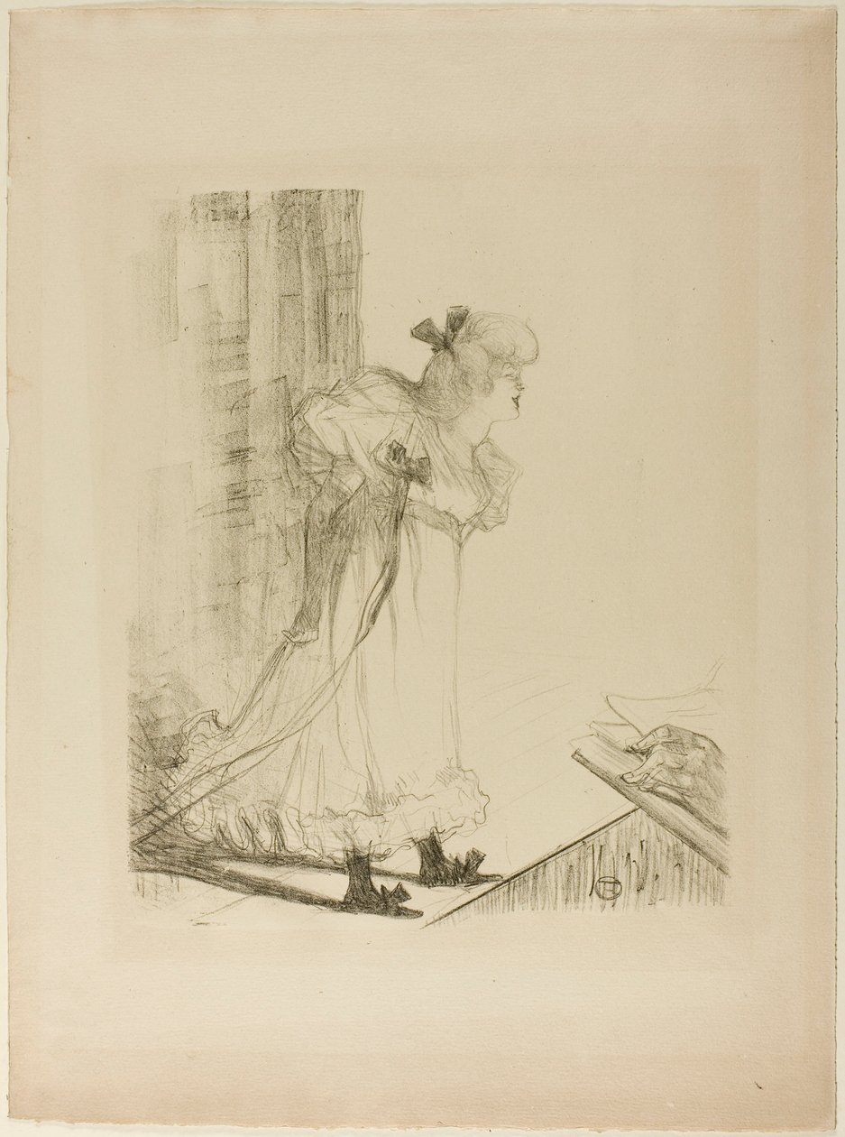 Kabaretsanger af Henri de Toulouse-Lautrec