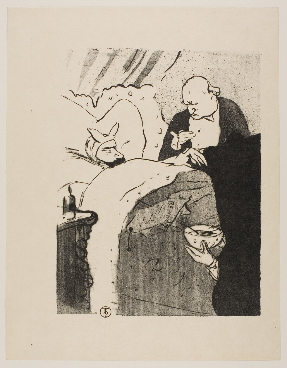 Carnot er syg! af Henri de Toulouse-Lautrec