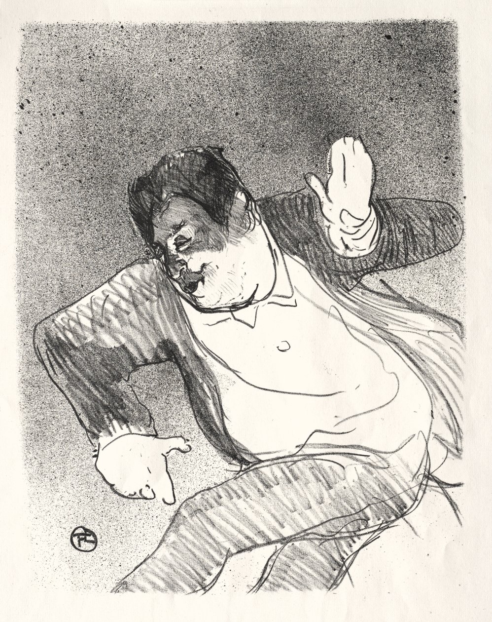 Caudieux af Henri de Toulouse-Lautrec