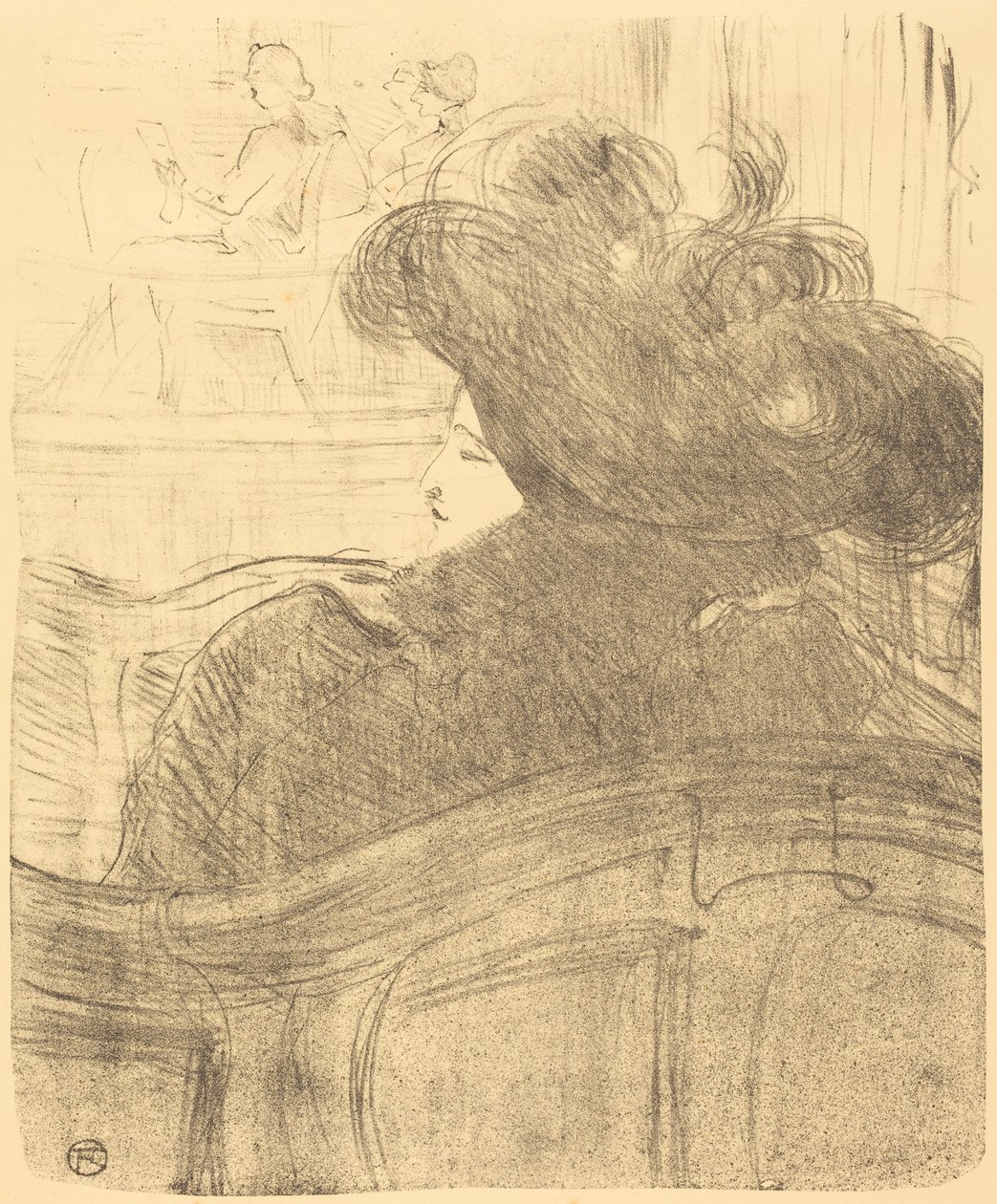 Cléo de Mérode af Henri de Toulouse-Lautrec