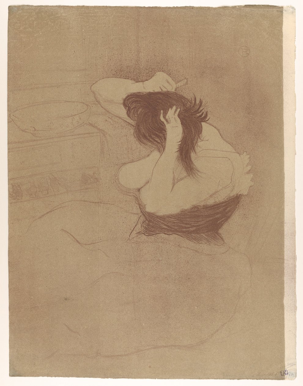 De reder deres hår af Henri de Toulouse-Lautrec
