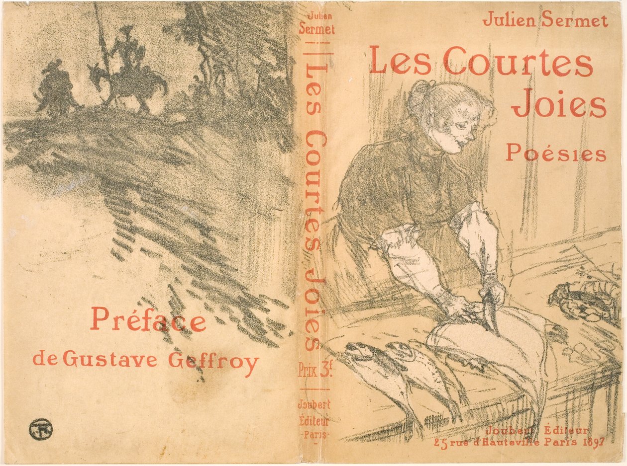 Cover til The Short Joys af Henri de Toulouse-Lautrec