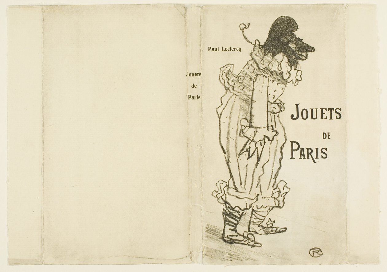 Omslag til »Jouets de Paris« af Henri de Toulouse-Lautrec