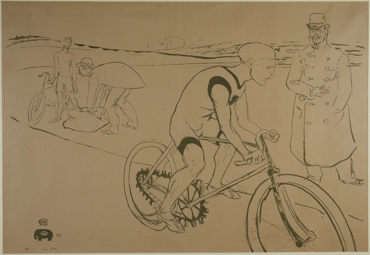 Cycle Michael af Henri de Toulouse-Lautrec
