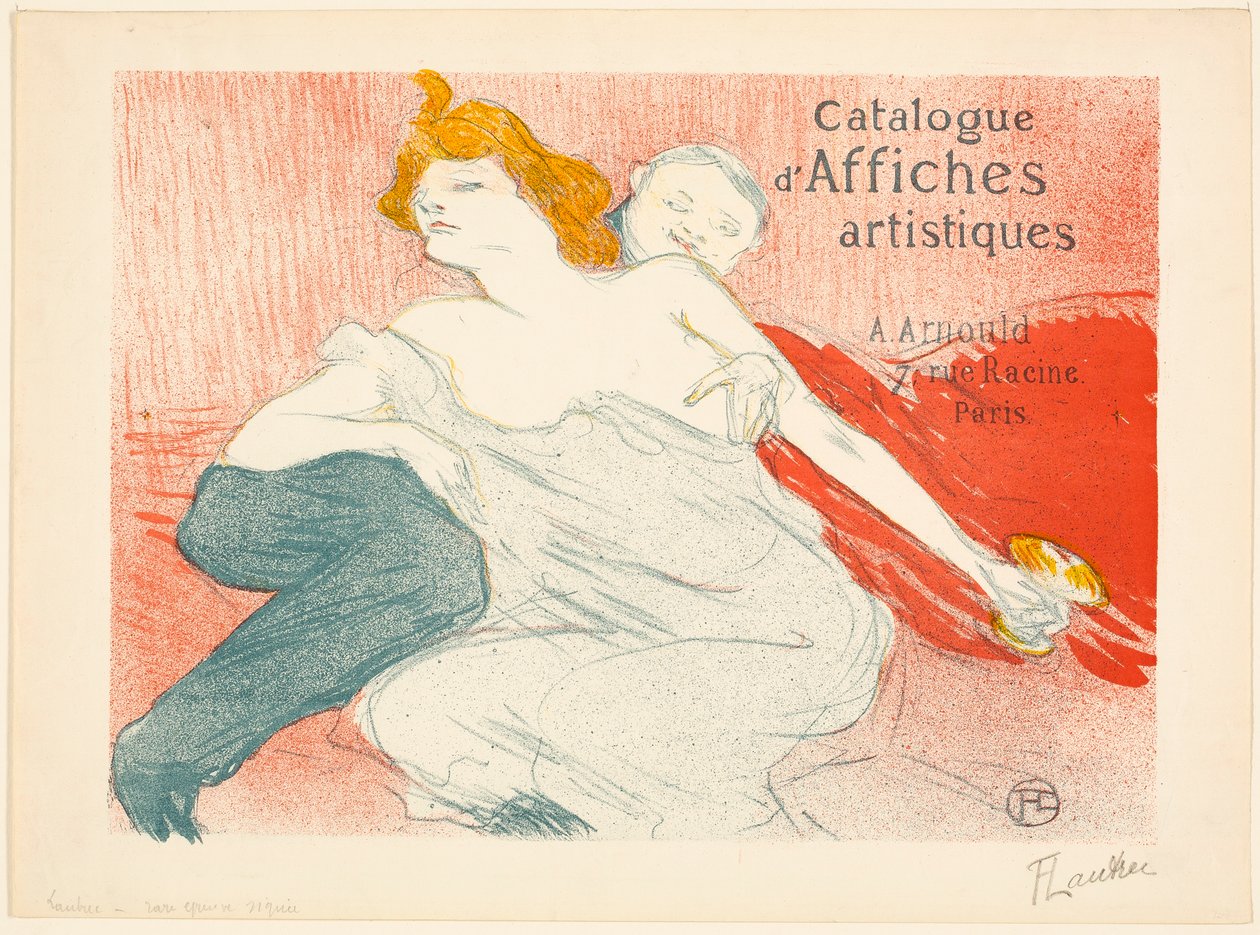 Udskejelser (anden plade) af Henri de Toulouse-Lautrec