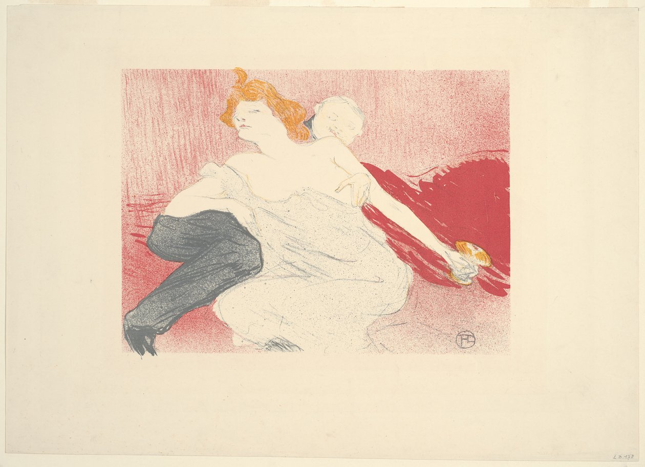 Udskejelser (anden plade) af Henri de Toulouse-Lautrec