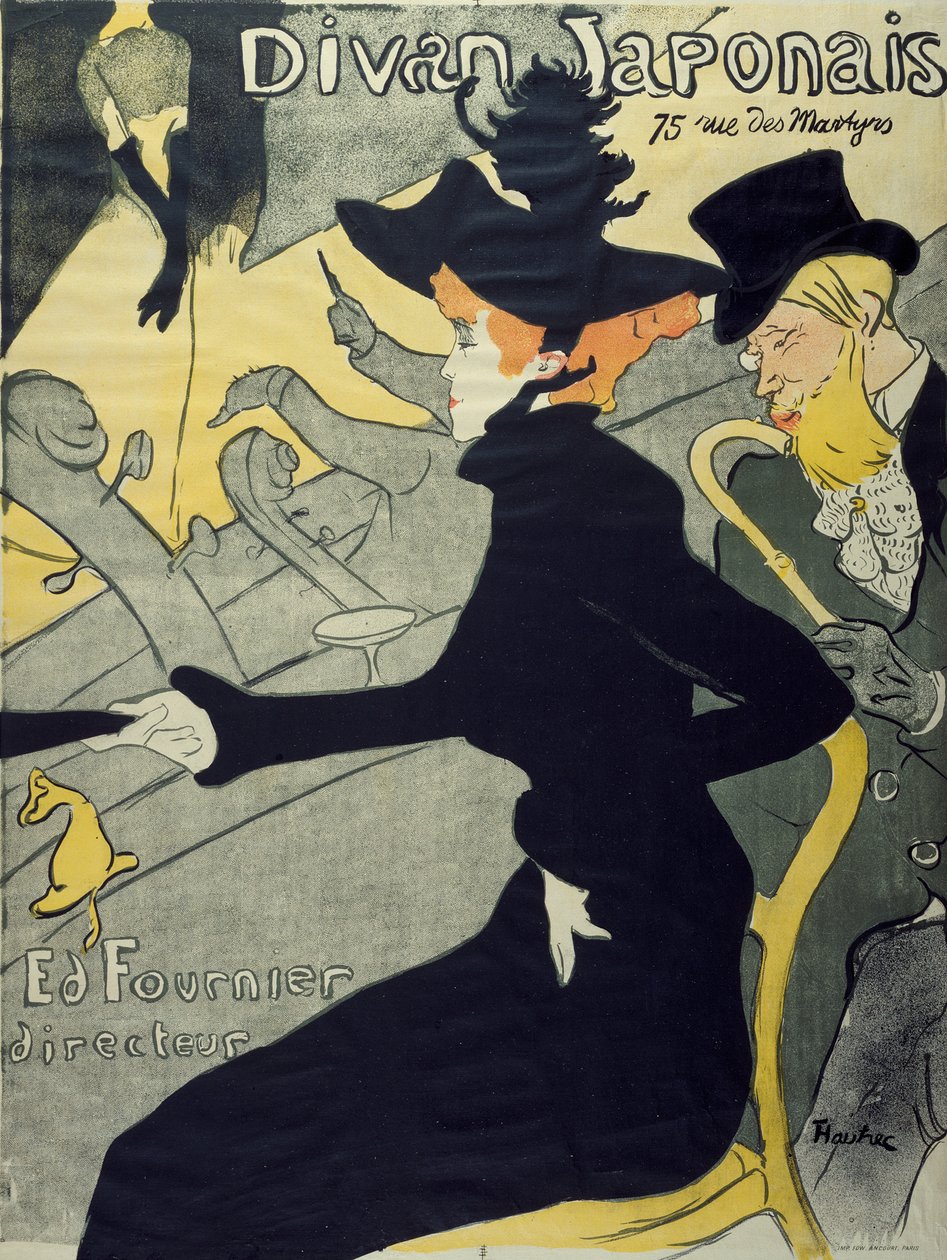 japansk sofa af Henri de Toulouse-Lautrec