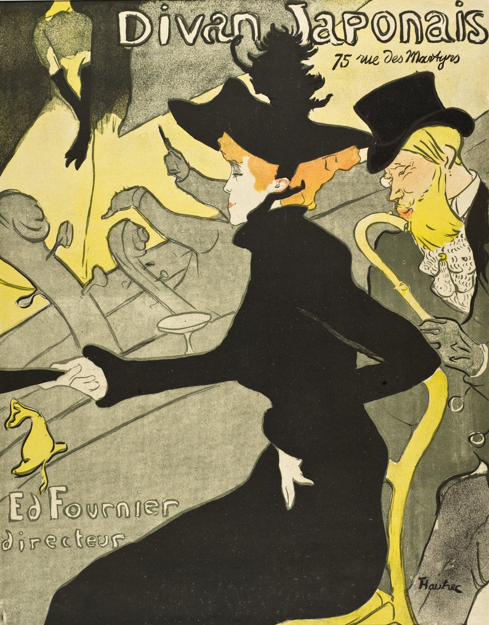 Divan Japonais af Henri de Toulouse-Lautrec