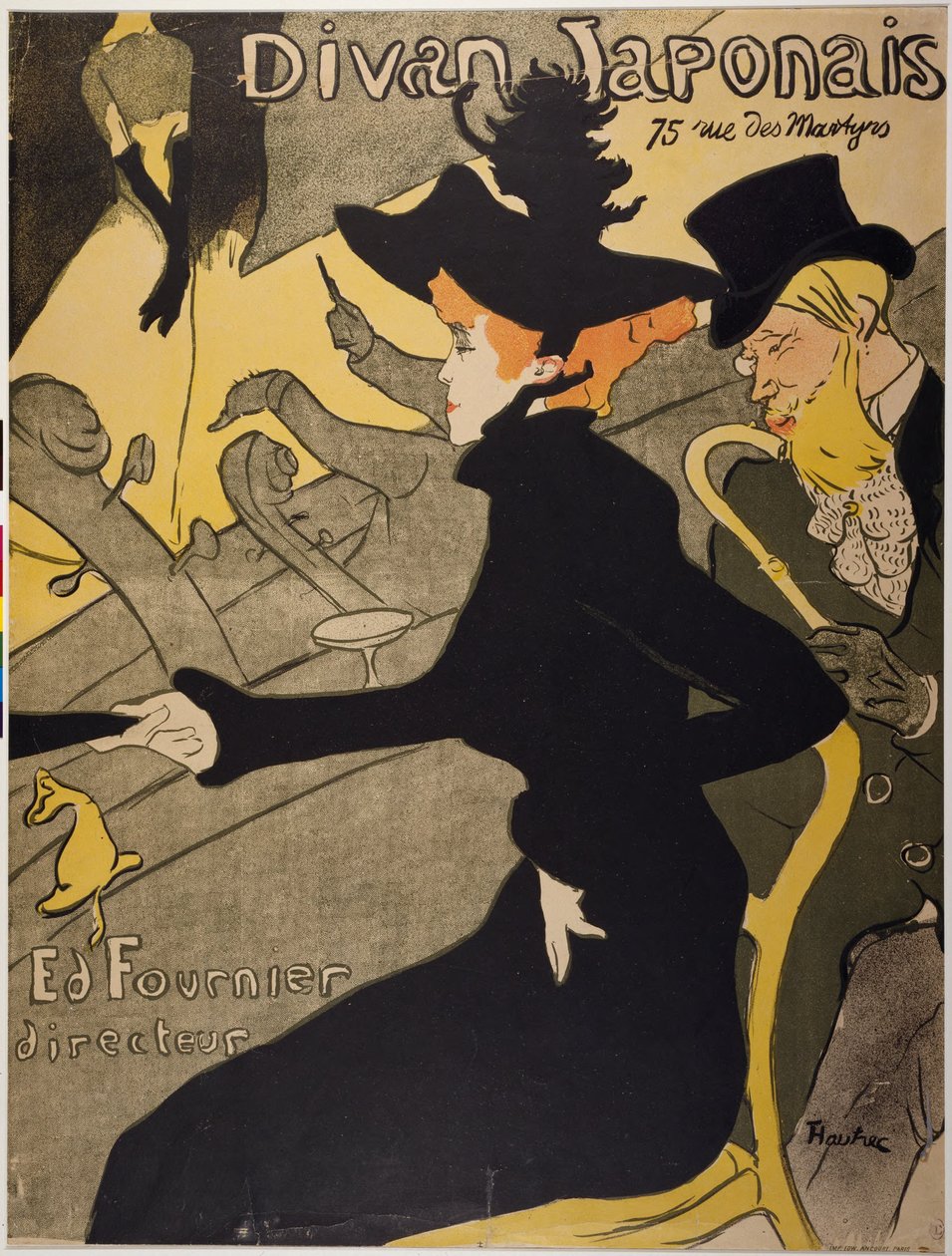 Divan Japonais af Henri de Toulouse-Lautrec