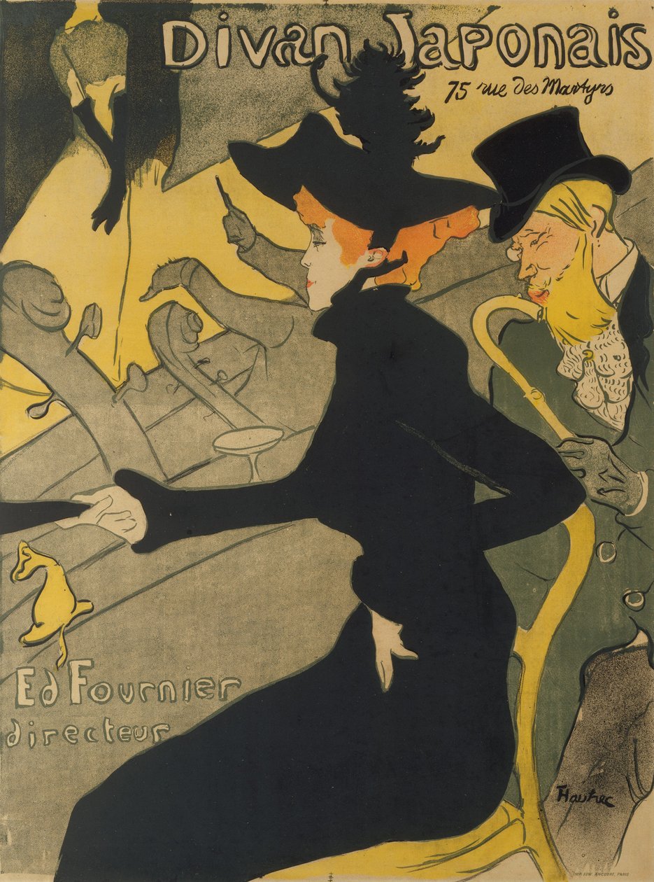 japansk sofa af Henri de Toulouse Lautrec