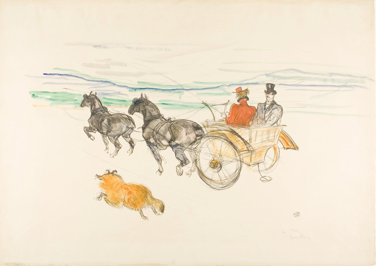 Dobbelt sele af Henri de Toulouse-Lautrec