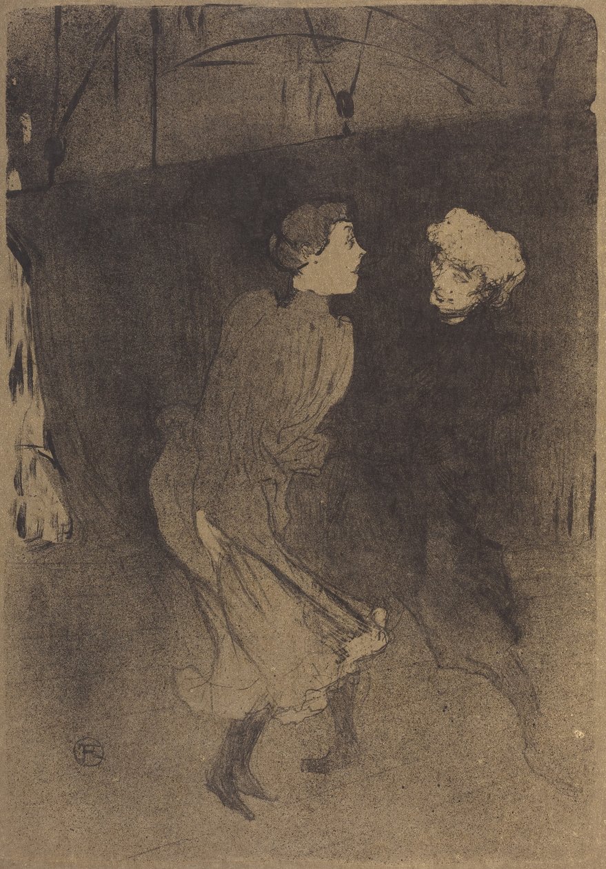 Generalprøve på Folies-Bergère af Henri de Toulouse-Lautrec