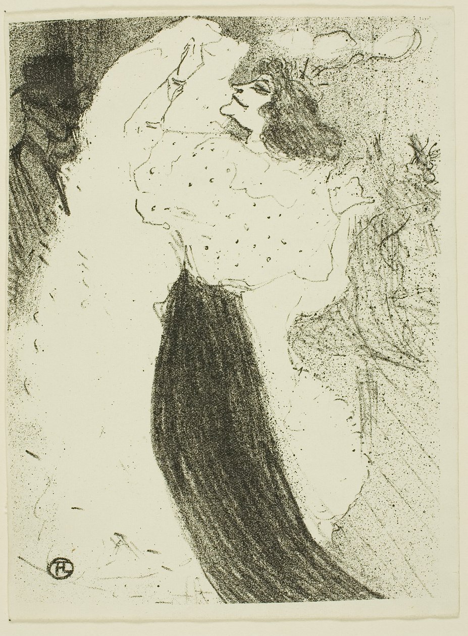 Excentrisk dans af Henri de Toulouse-Lautrec