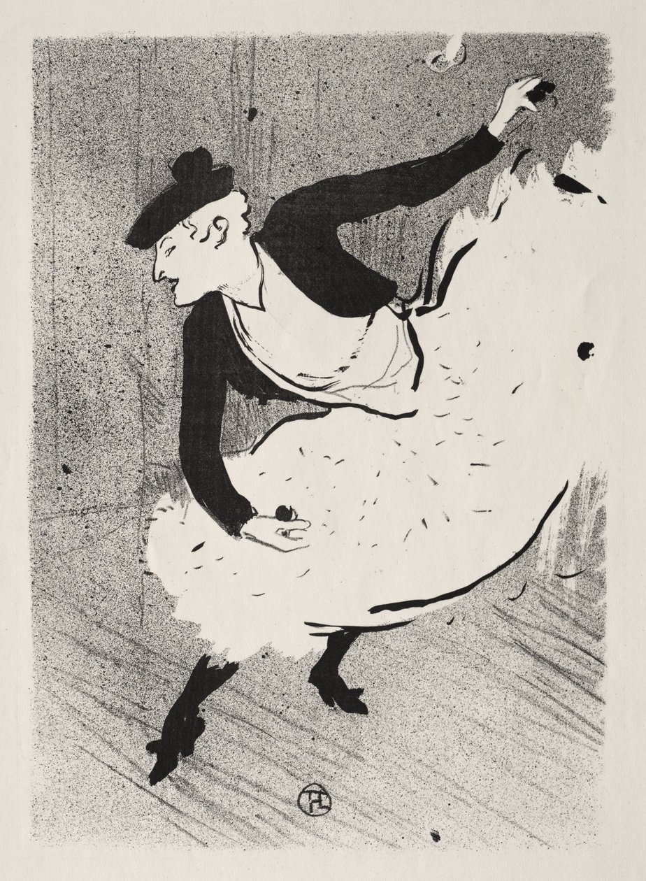 Edmee Lescot af Henri de Toulouse-Lautrec
