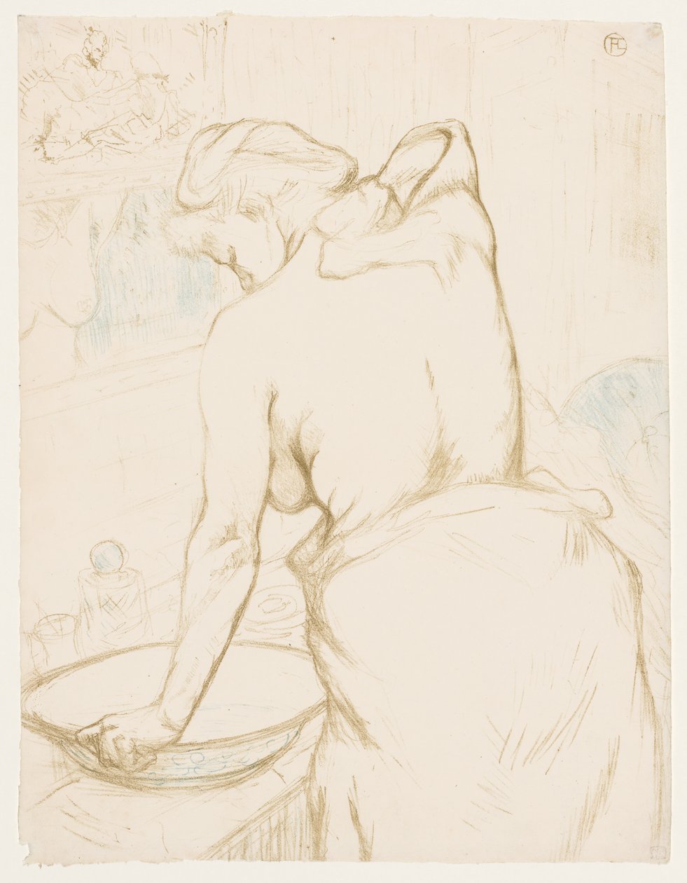 Elles: Toilettet af Henri de Toulouse-Lautrec