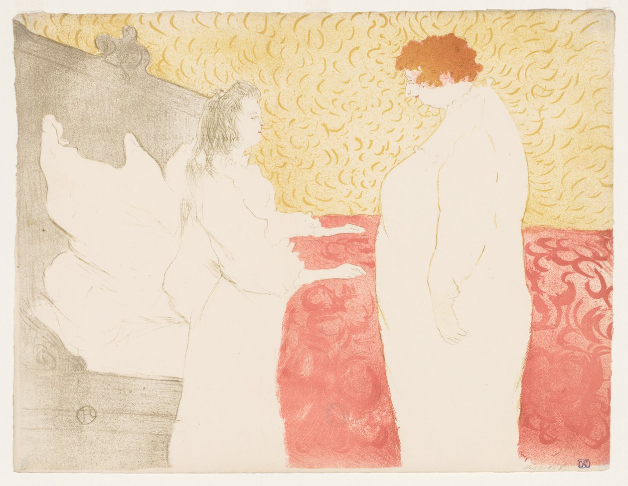 Elles: Kvinde i Seng af Henri de Toulouse-Lautrec