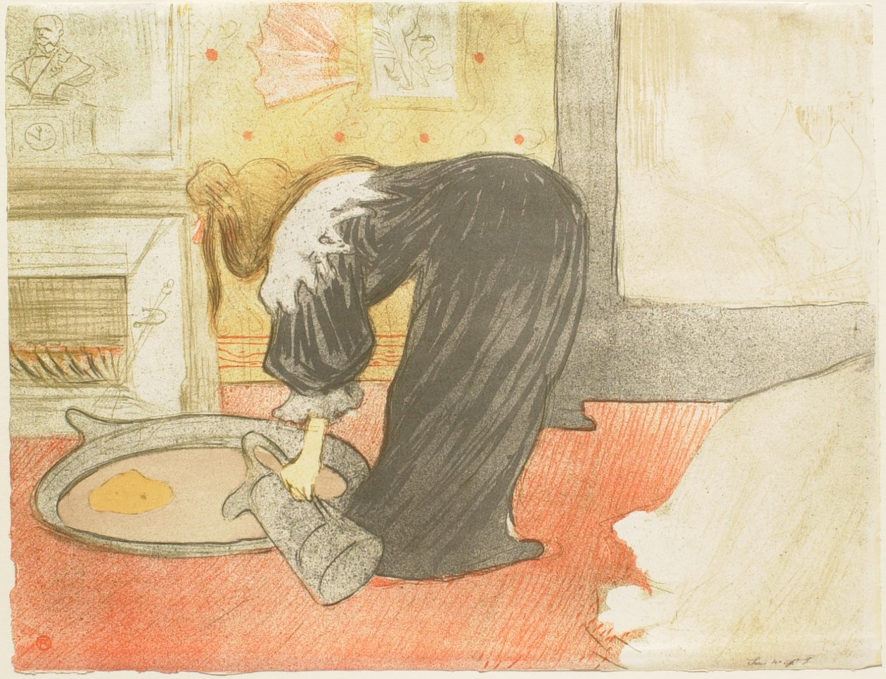 Kvinder: Kvinde med balje af Henri de Toulouse-Lautrec