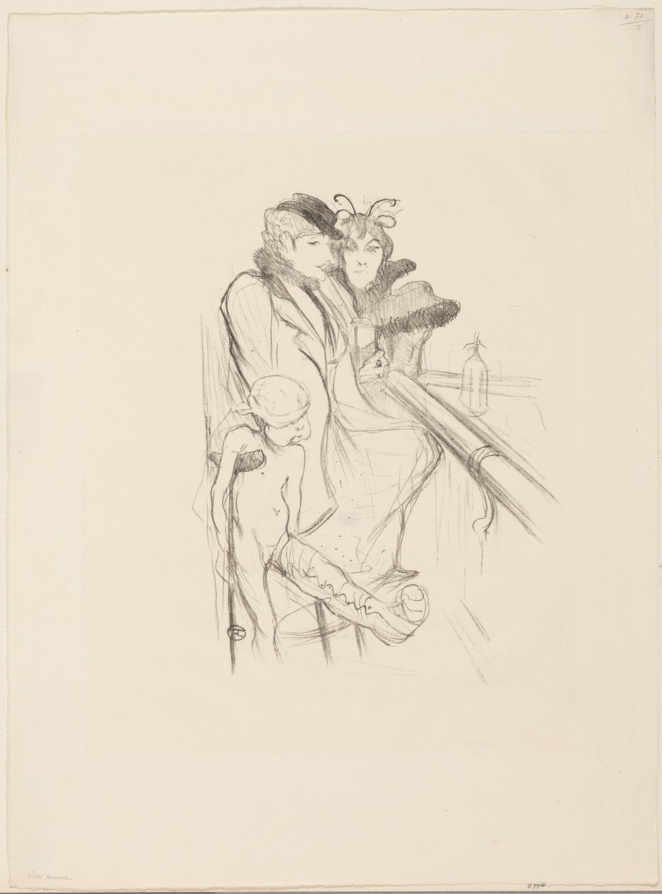 eros vanne af Henri de Toulouse-Lautrec