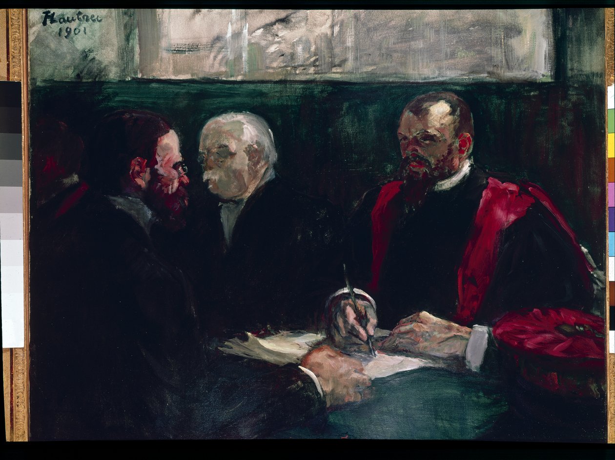 Eksamen ved Det Medicinske Fakultet, Paris af Henri de Toulouse Lautrec