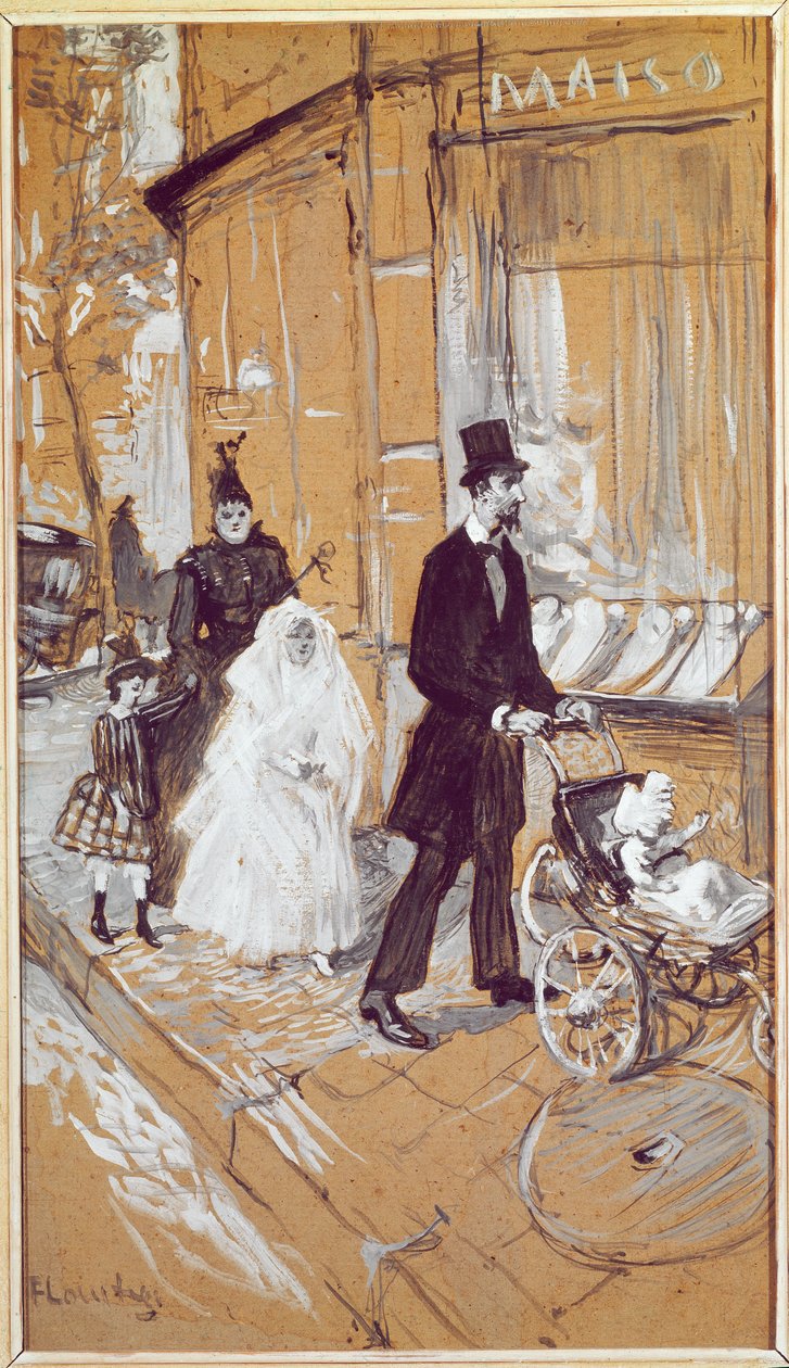 Første Nadversdag af Henri de Toulouse Lautrec