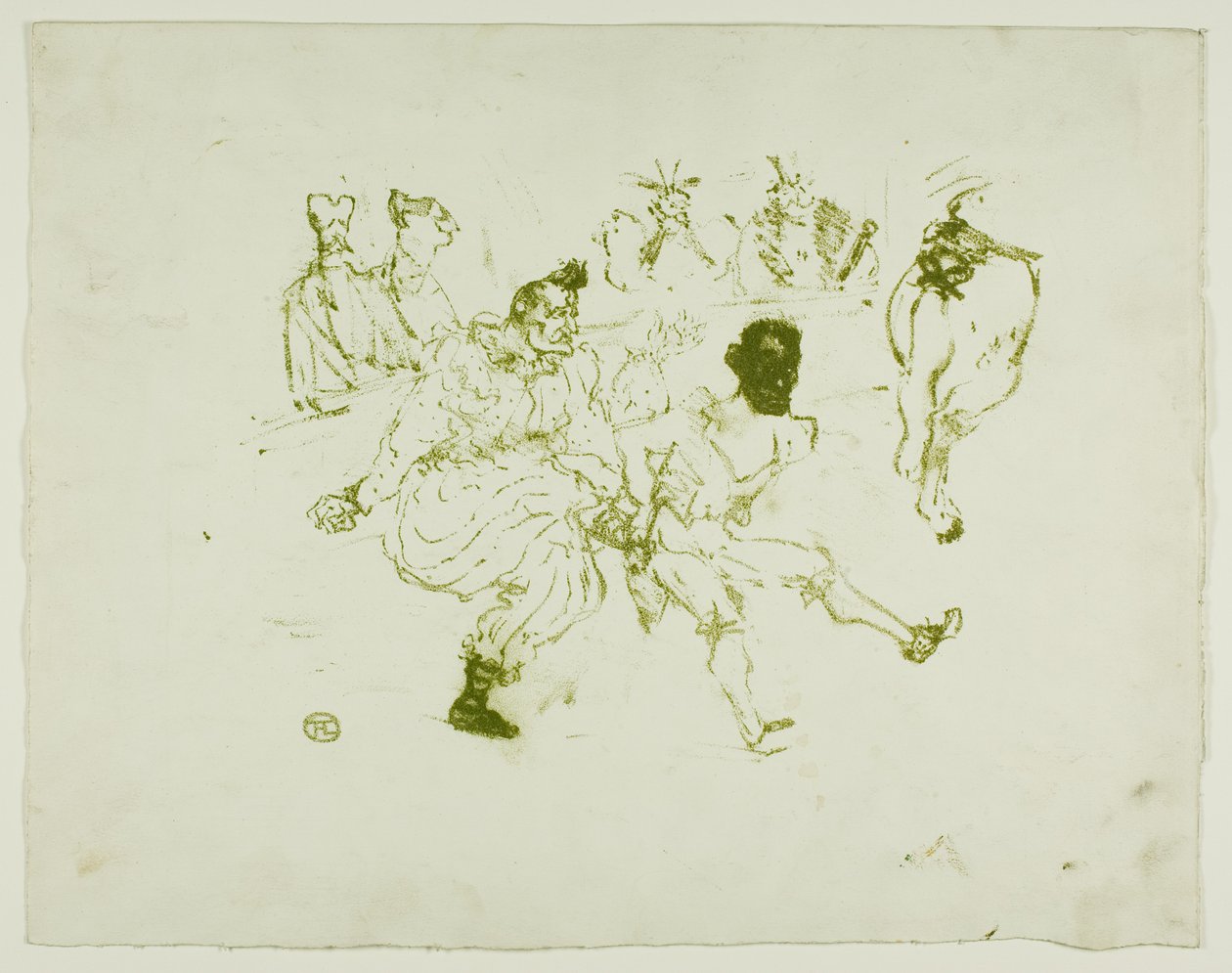 Footit og chokolade af Henri de Toulouse-Lautrec