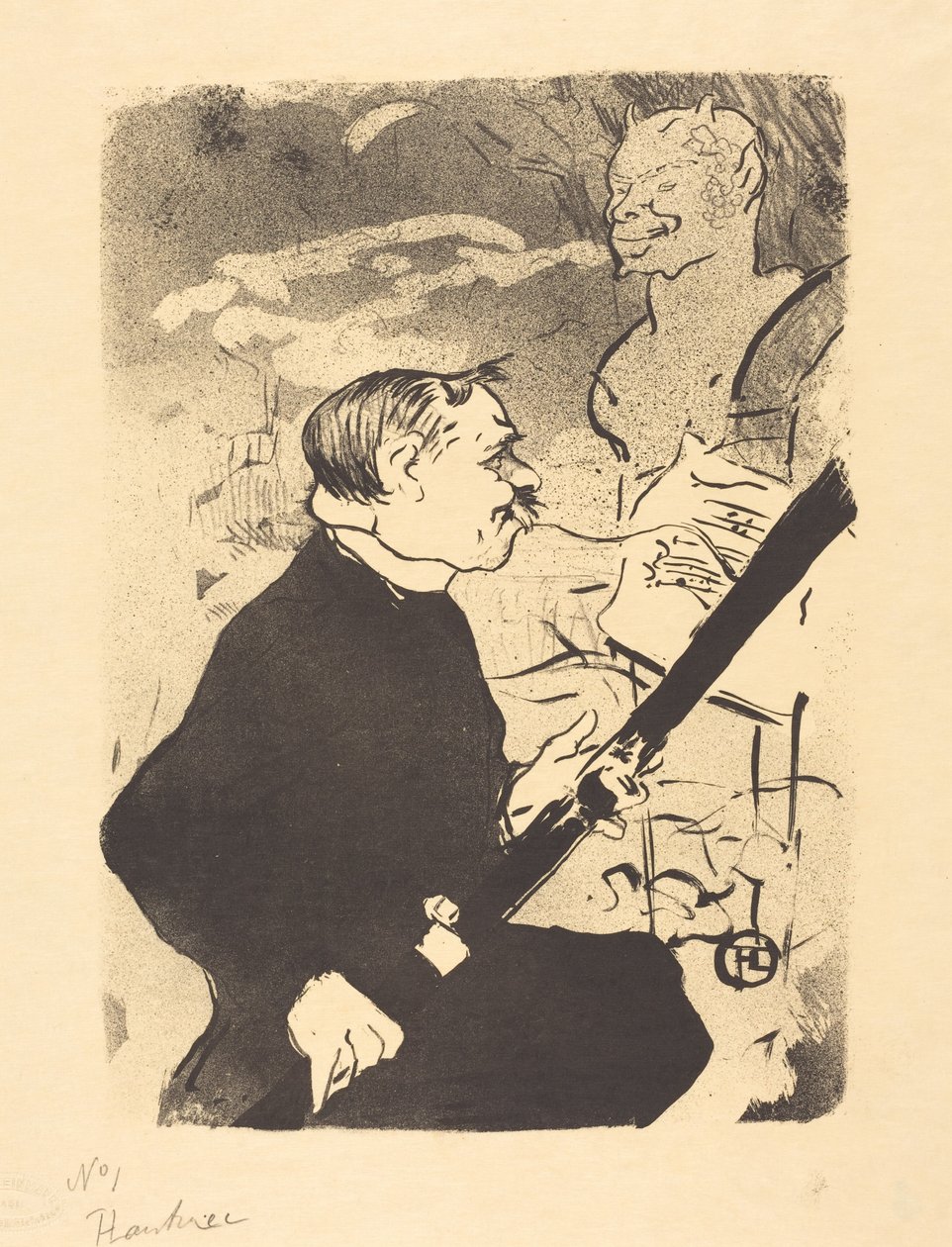 For You (Til dig!...) af Henri de Toulouse-Lautrec