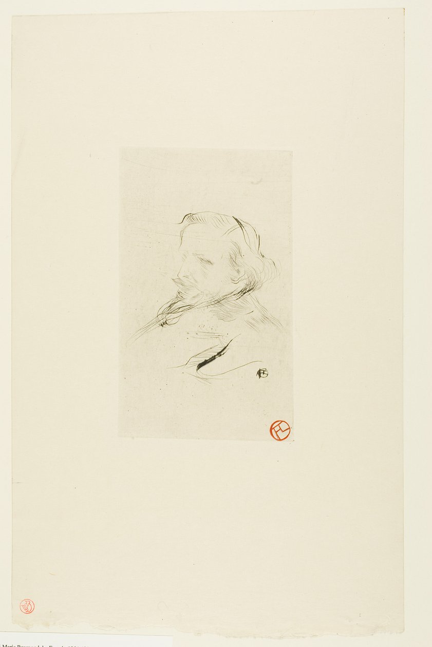 Francis Jordan af Henri de Toulouse-Lautrec