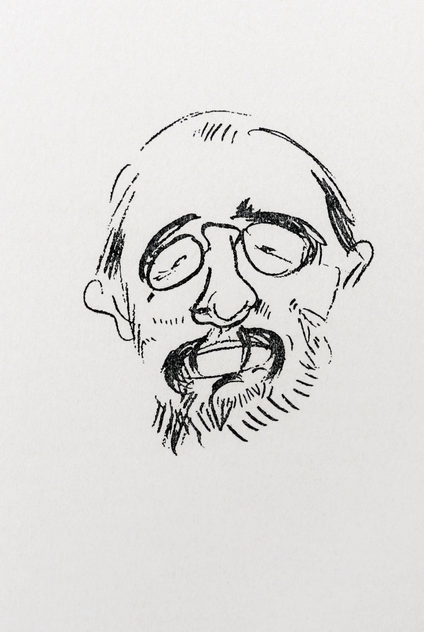 Henri Toulouse-Lautrec. Selvportræt. af Henri de Toulouse Lautrec