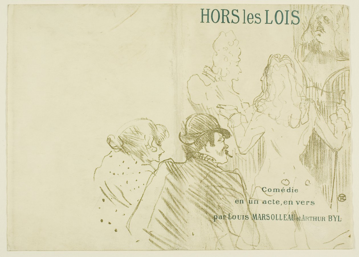 Hyldest til Moliere af Henri de Toulouse-Lautrec