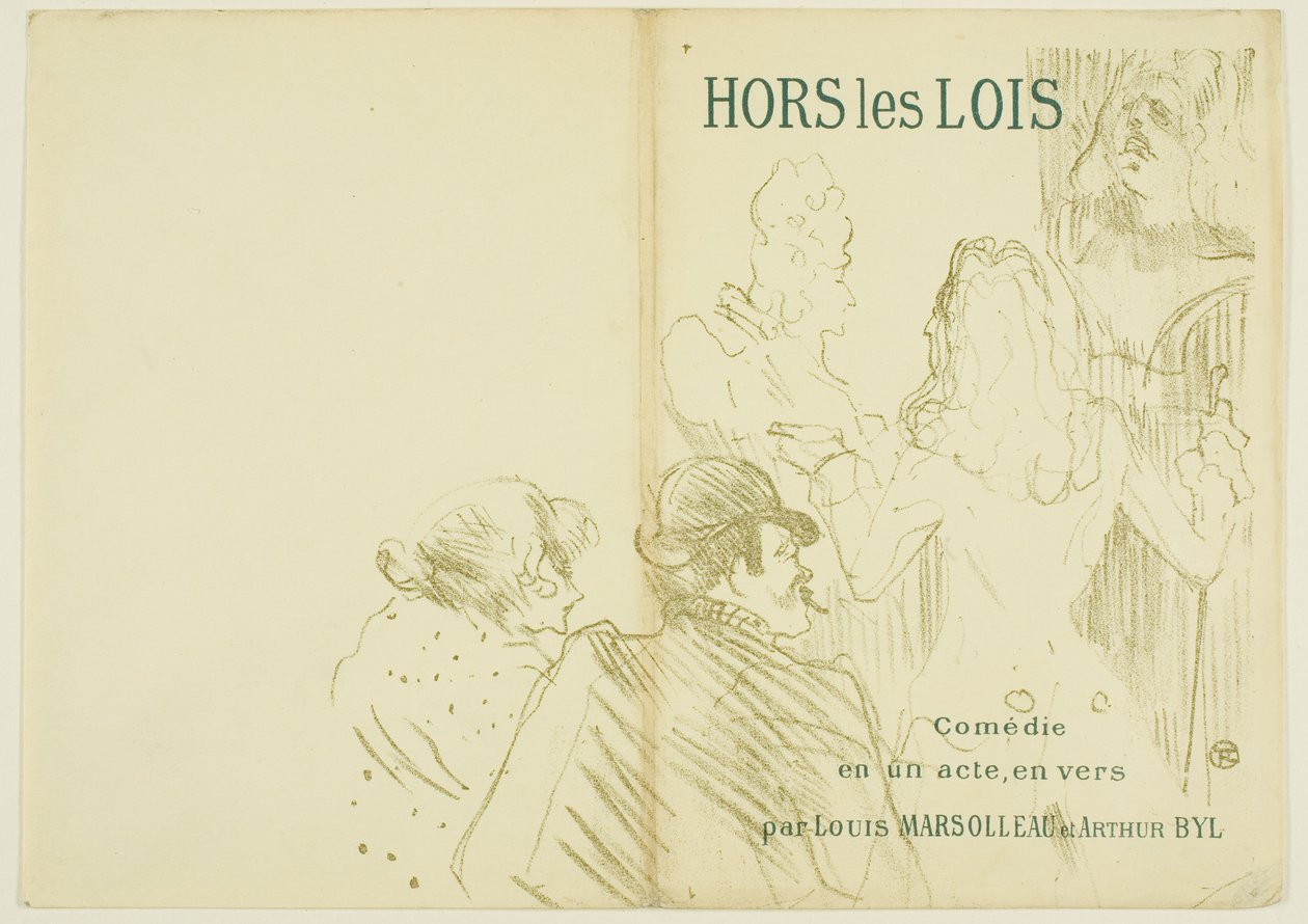 Hyldest til Molière af Henri de Toulouse-Lautrec