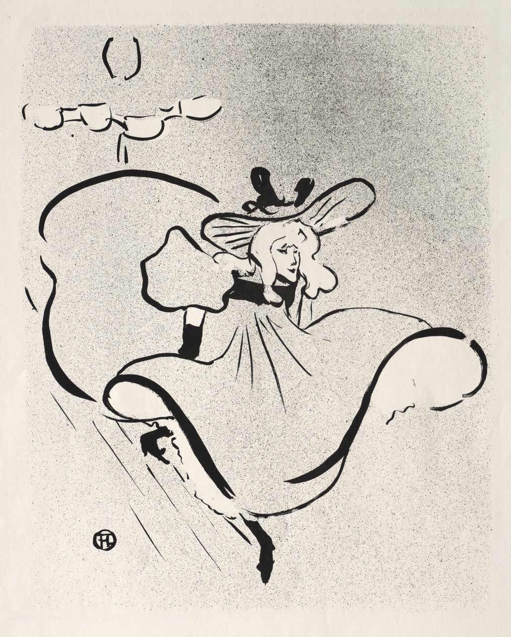 Jane Avril af Henri de Toulouse-Lautrec