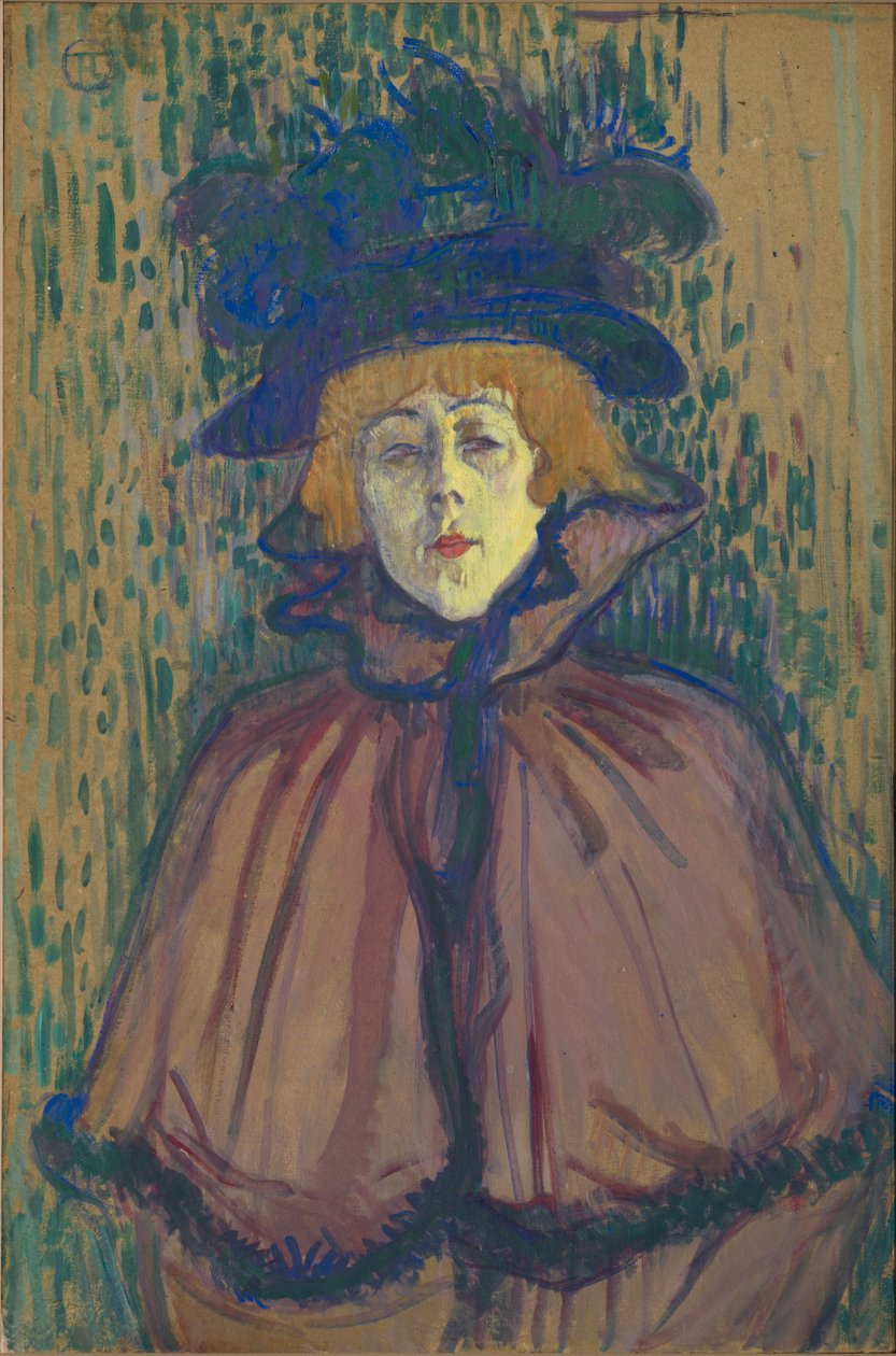 Jane Avril af Henri de Toulouse-Lautrec