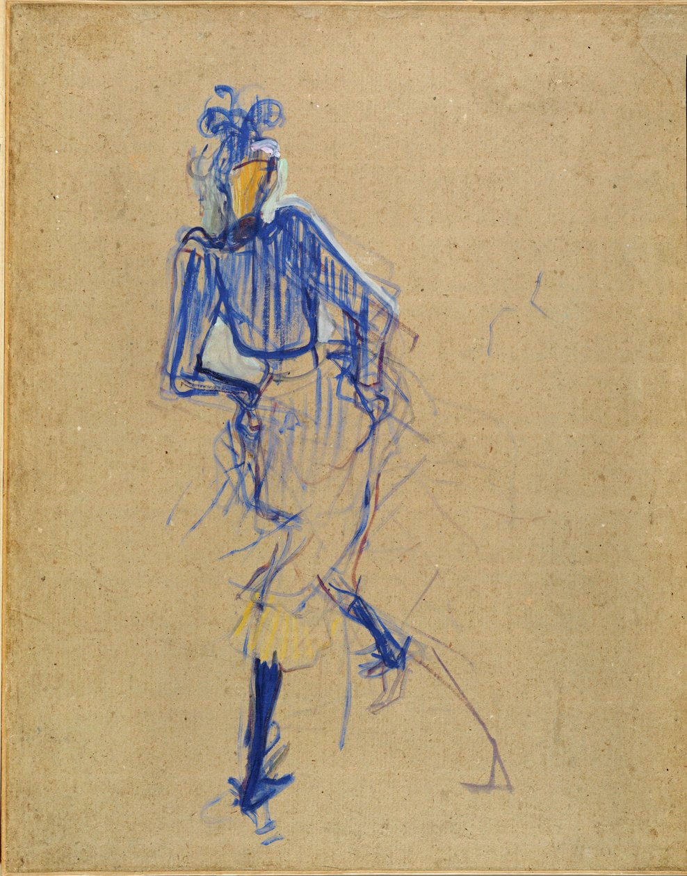 Jane Avril danser af Henri de Toulouse-Lautrec