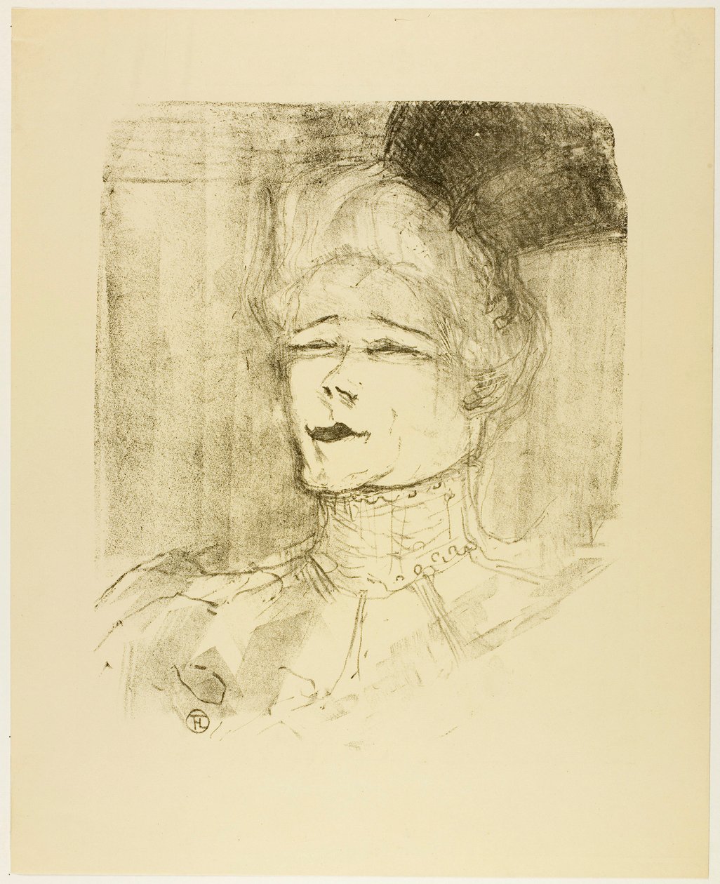 Jeanne Granier, fra Treize Lithographies af Henri de Toulouse-Lautrec