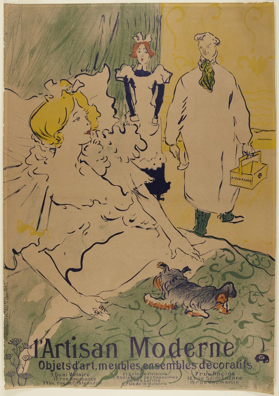 Den moderne håndværker af Henri de Toulouse-Lautrec