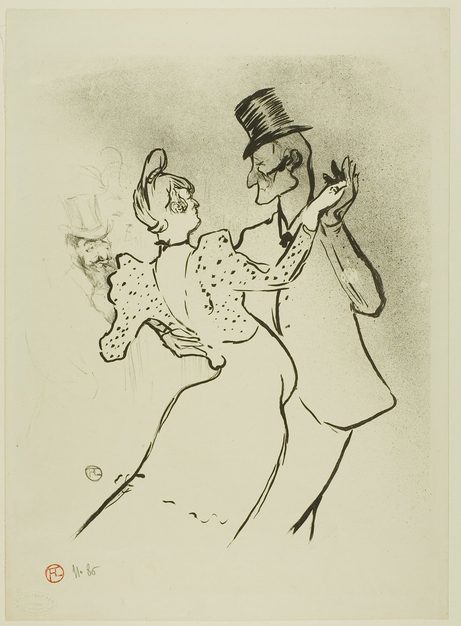 lag Continental E af Henri de Toulouse-Lautrec