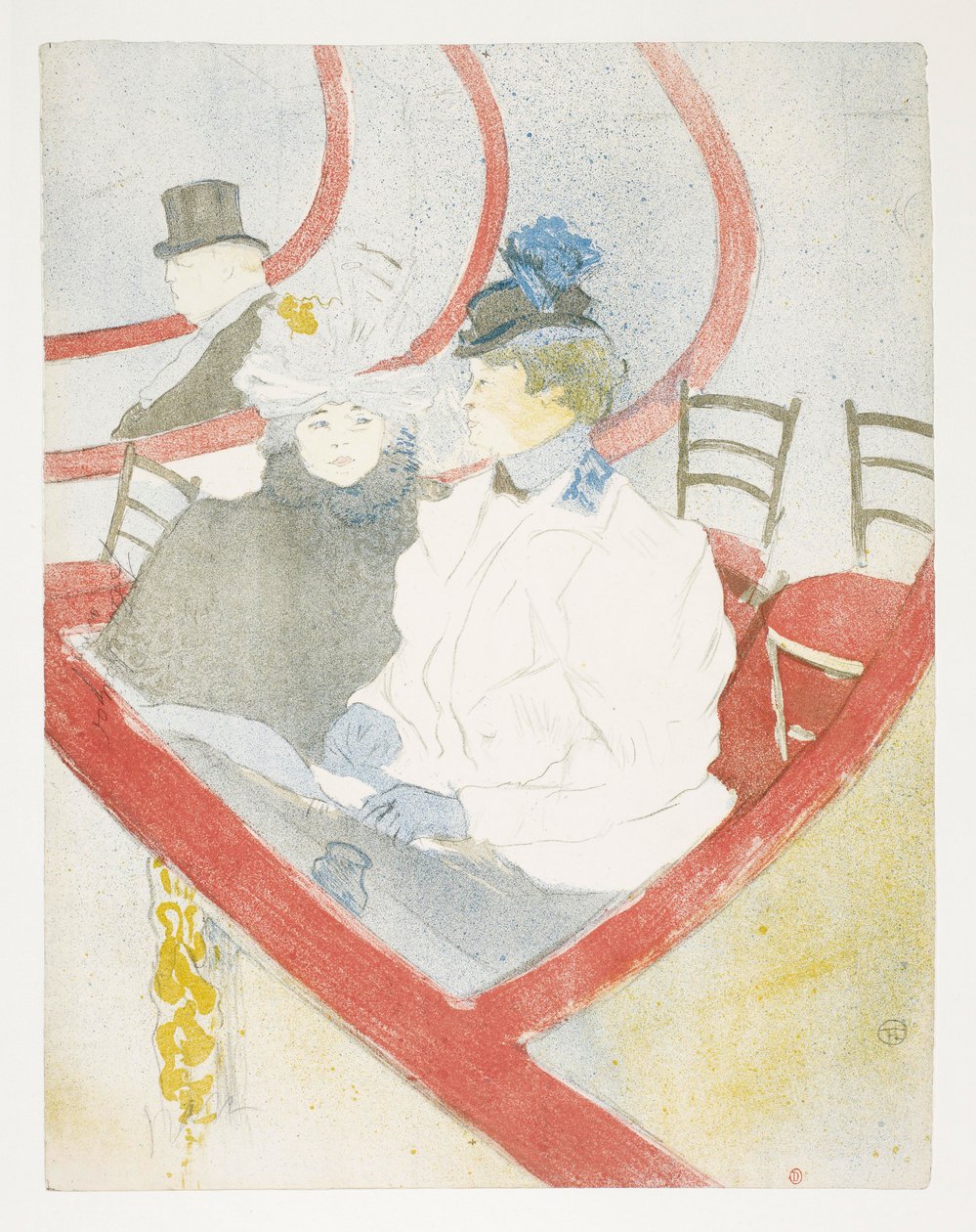 Den store loge af Henri de Toulouse-Lautrec