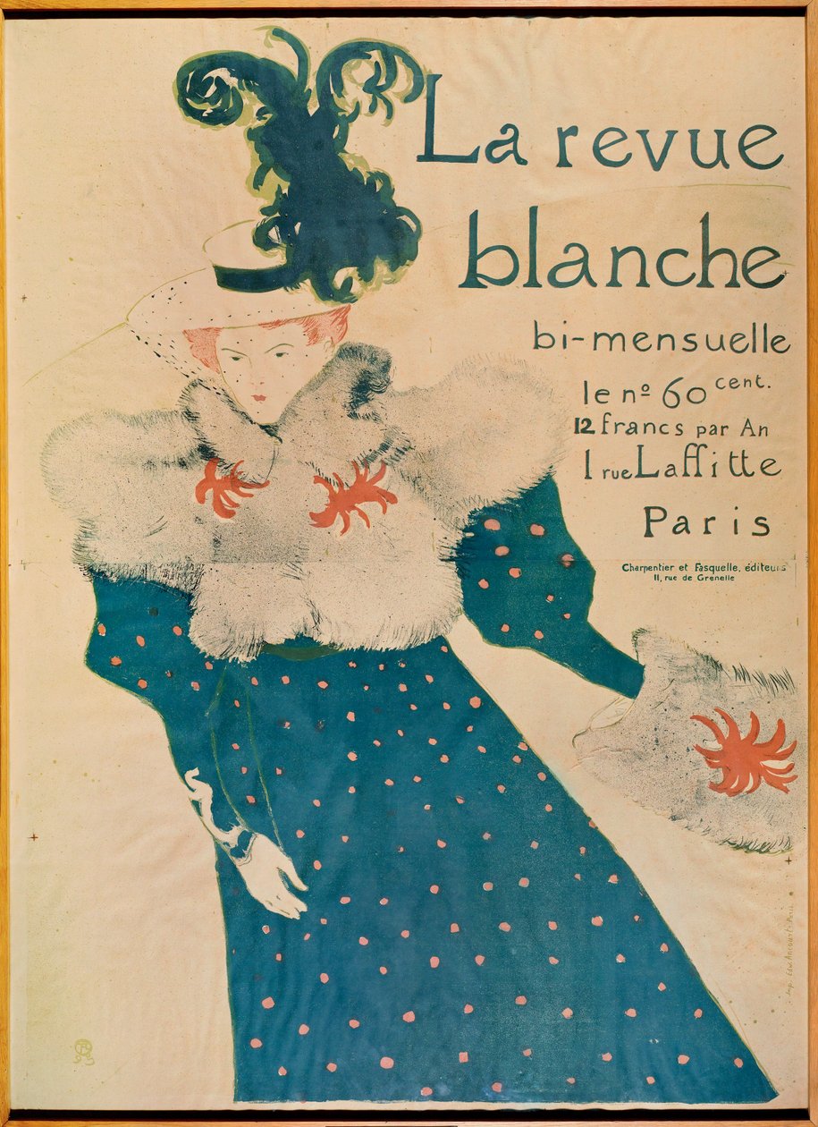 La Revue Blanche af Henri de Toulouse-Lautrec